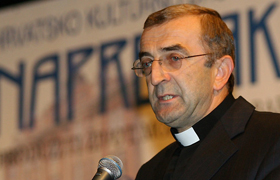 Mons. prof. dr. Franjo Topić, Predsjednik HKD “Napredak” – Član Vjerskog savjeta Festivala
