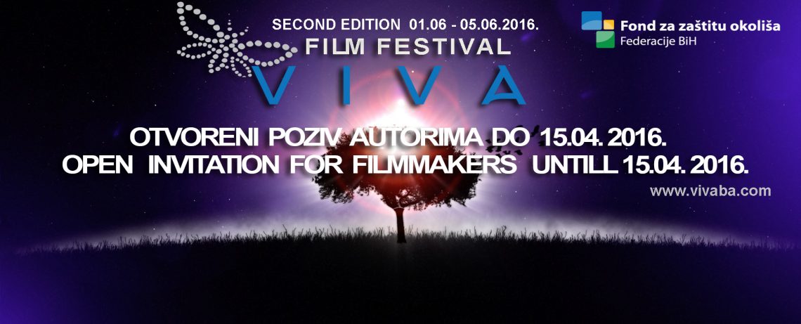OTVOREN KONKURS ZA VIVA FILM FESTIVAL 2016.