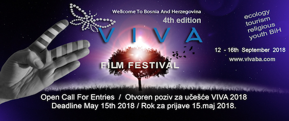 Otvoreni poziv za autore filmova Viva 2018